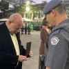 2º Batalhão de Ações Especiais da Polícia faz homenagem à Santa Casa de Santos